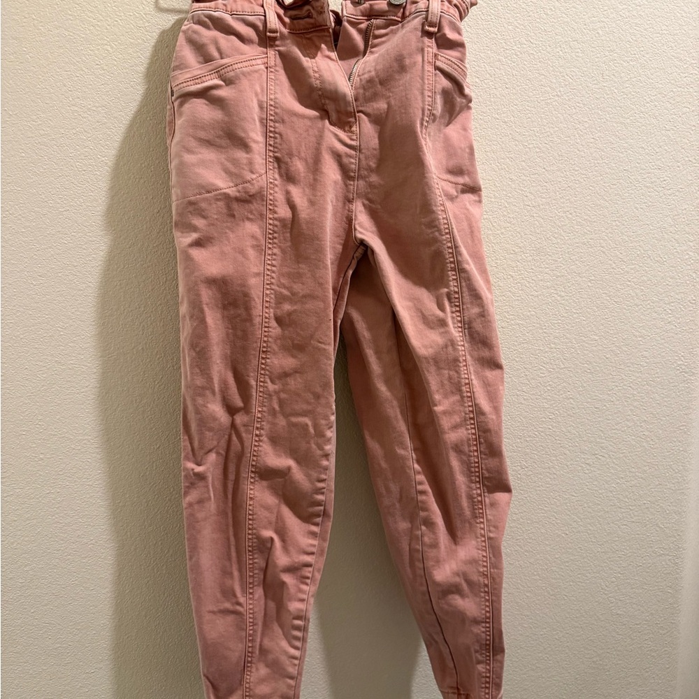 SO Women's High Rise Jeans - Pink